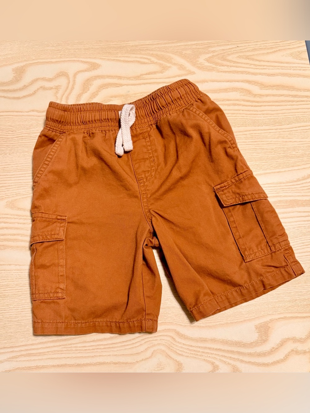 Garanimals Cargo Drawstring Shorts-Rust Size 4T